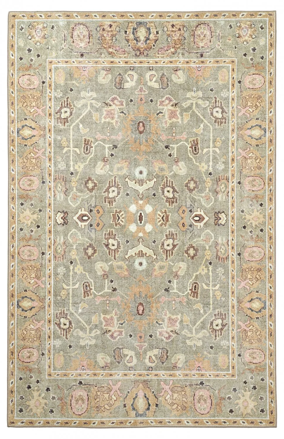 Tappeto a tessitura piatta - Yara (beige)
