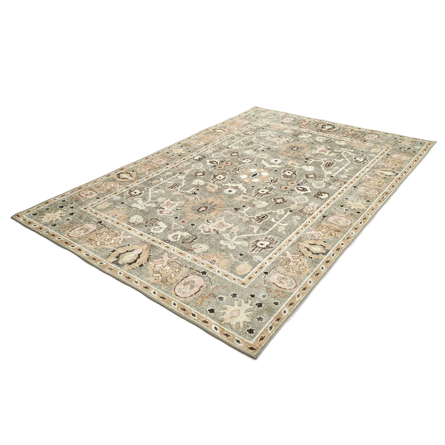 Tappeto a tessitura piatta - Yara (beige)