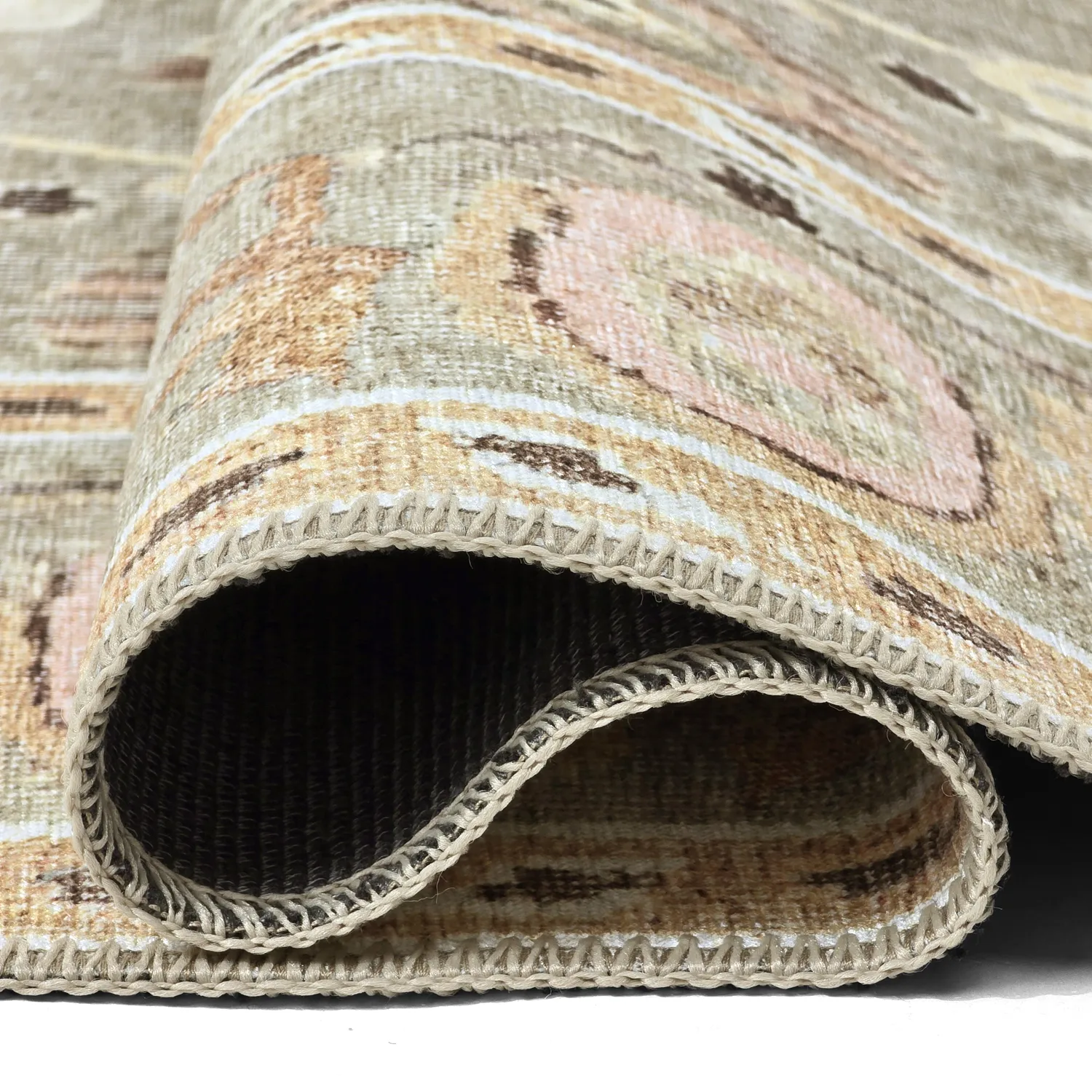 Tappeto a tessitura piatta - Yara (beige)