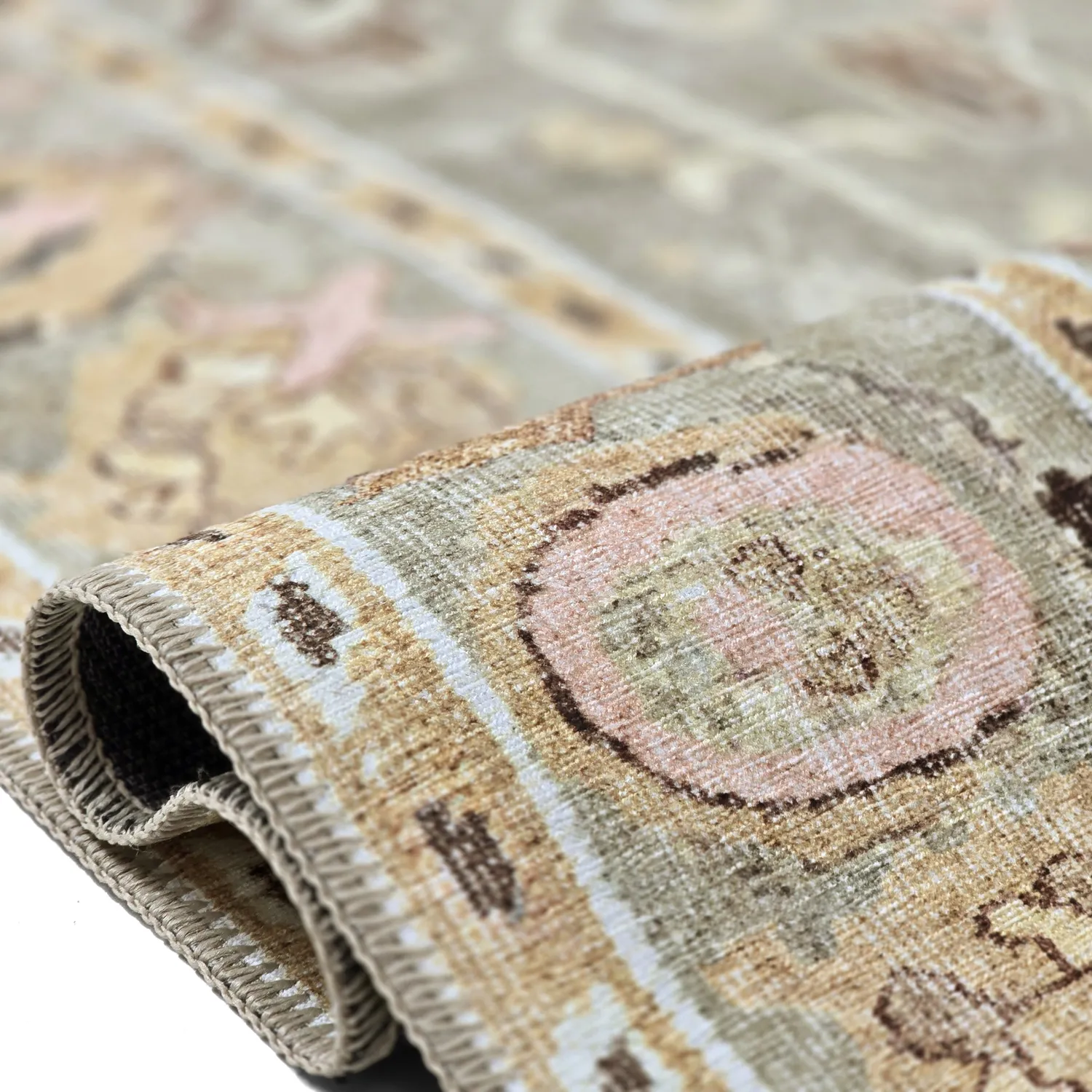 Tappeto a tessitura piatta - Yara (beige)