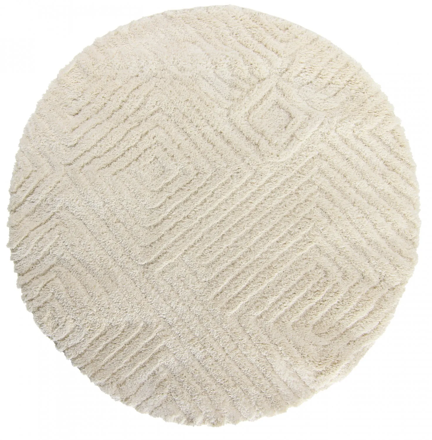 Tappeti rotondi - Monti (offwhite)