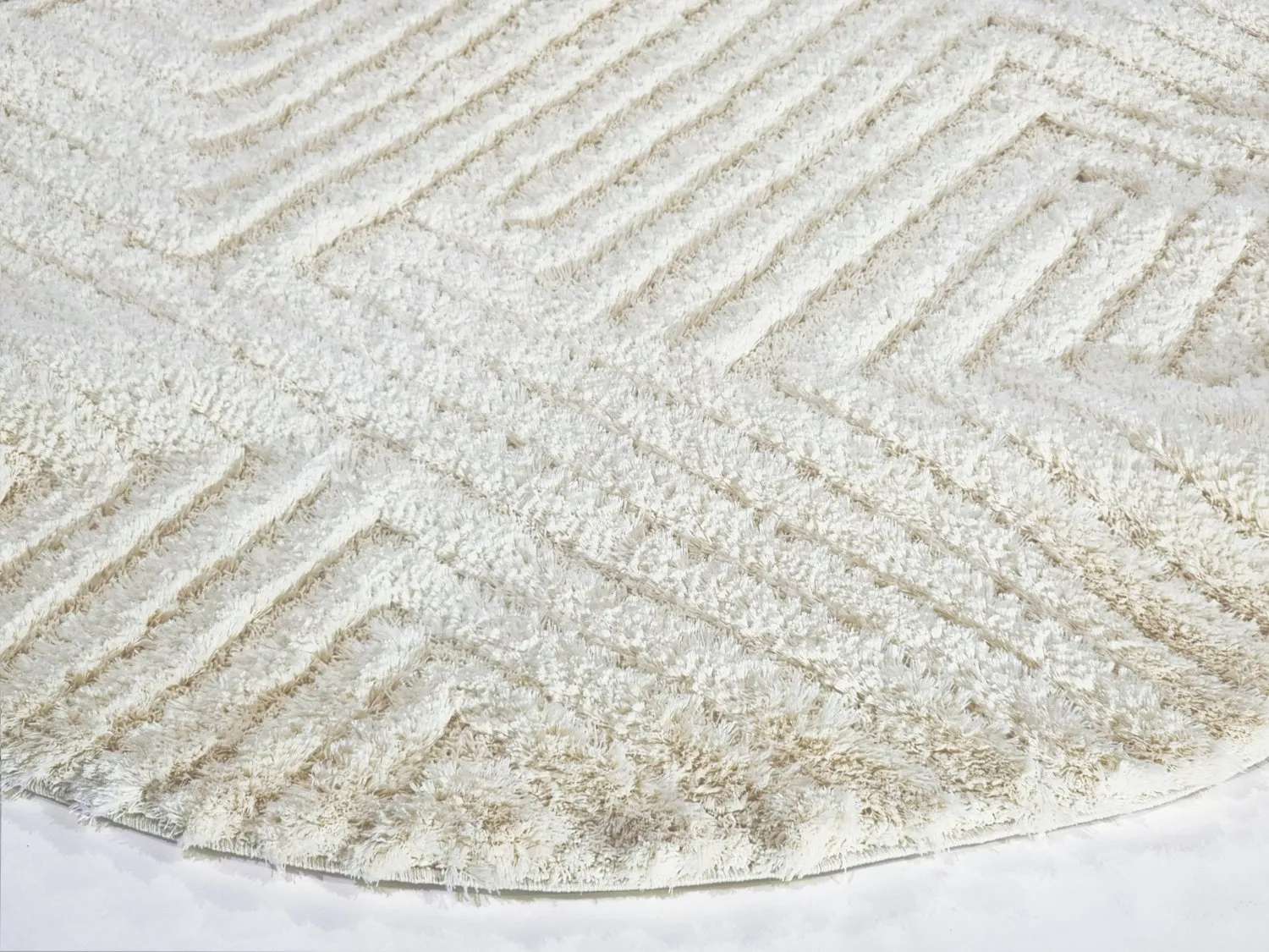 Tappeti rotondi - Monti (offwhite)
