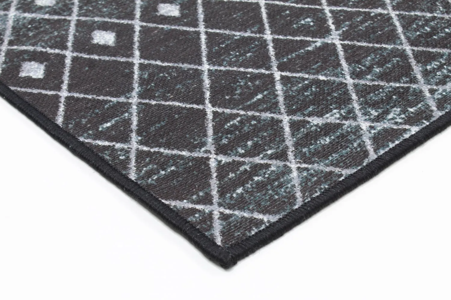 Tappeto Wilton - Stella (nero/bianco)