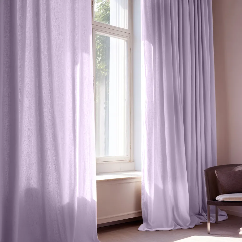 Tende - Tenda effetto lino Andrada (viola)