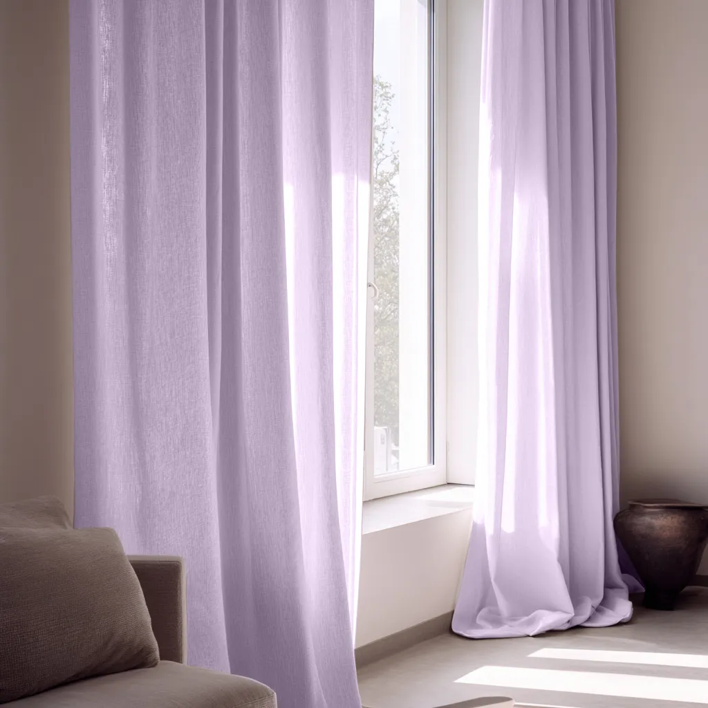 Tende - Tenda effetto lino Andrada (viola)