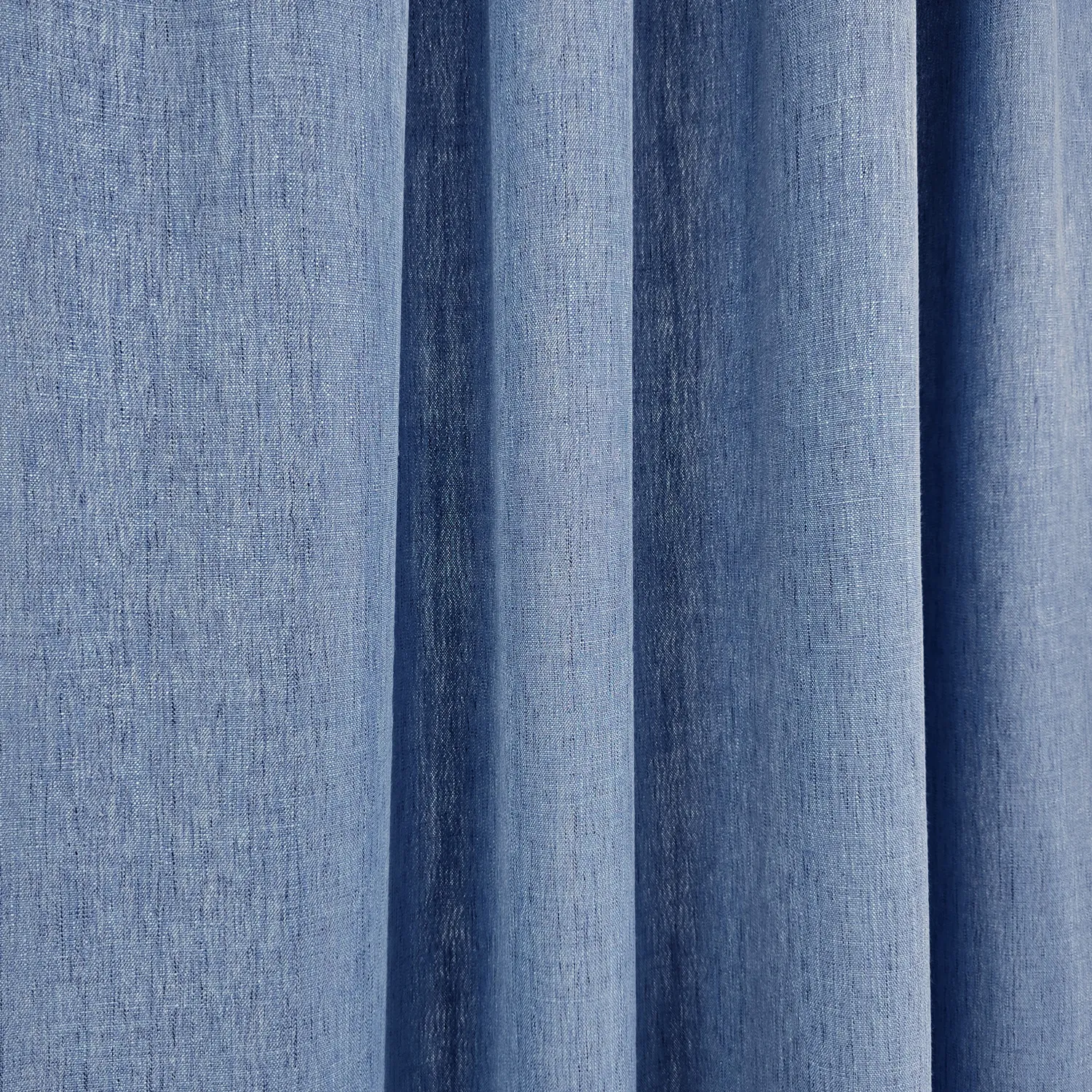 Tende - Tende di lino Melania (blu scuro)
