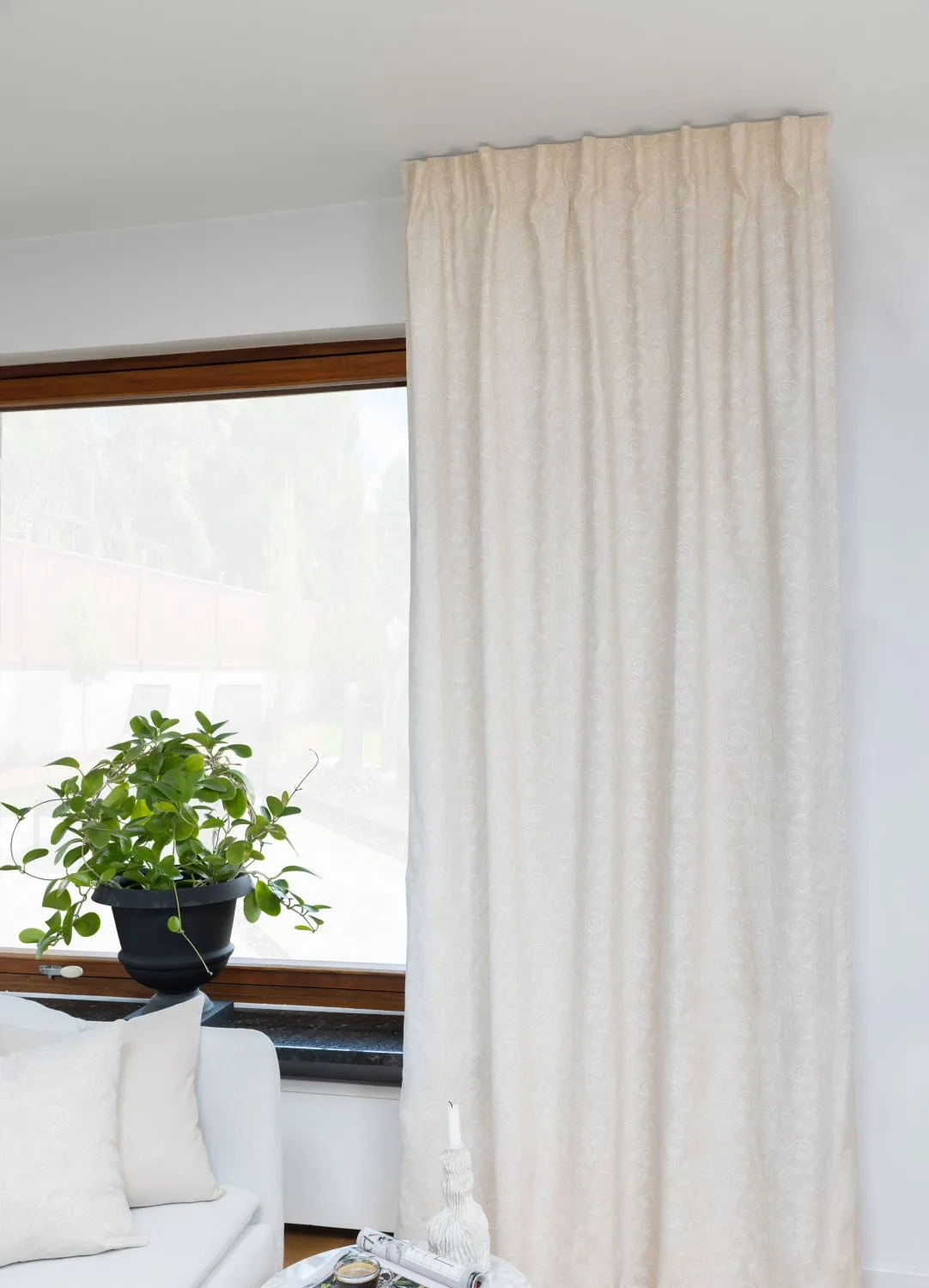 Tende - Cortina di cotone Merja (beige)