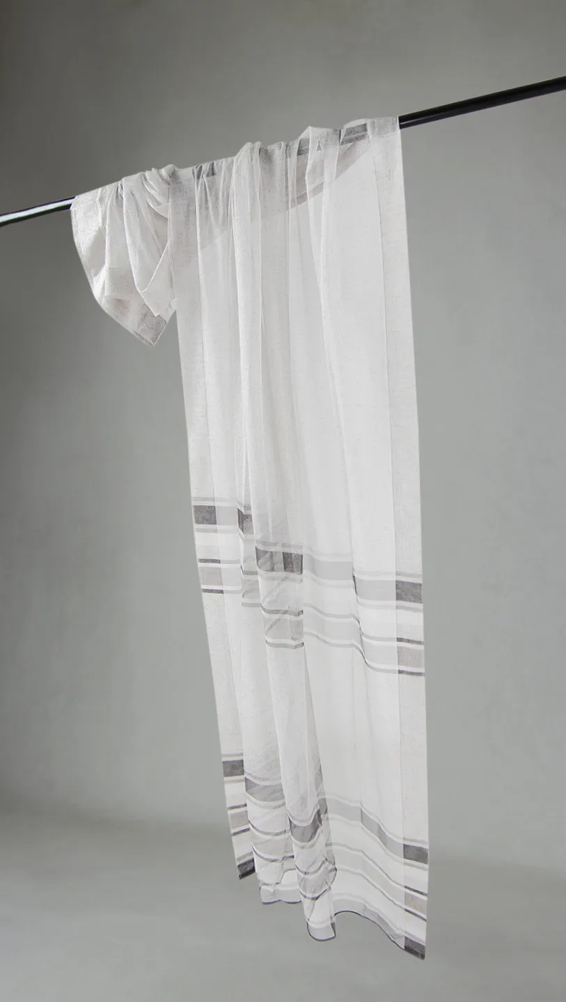Tende - Tende di pizzo Mayra (grigio chiaro)