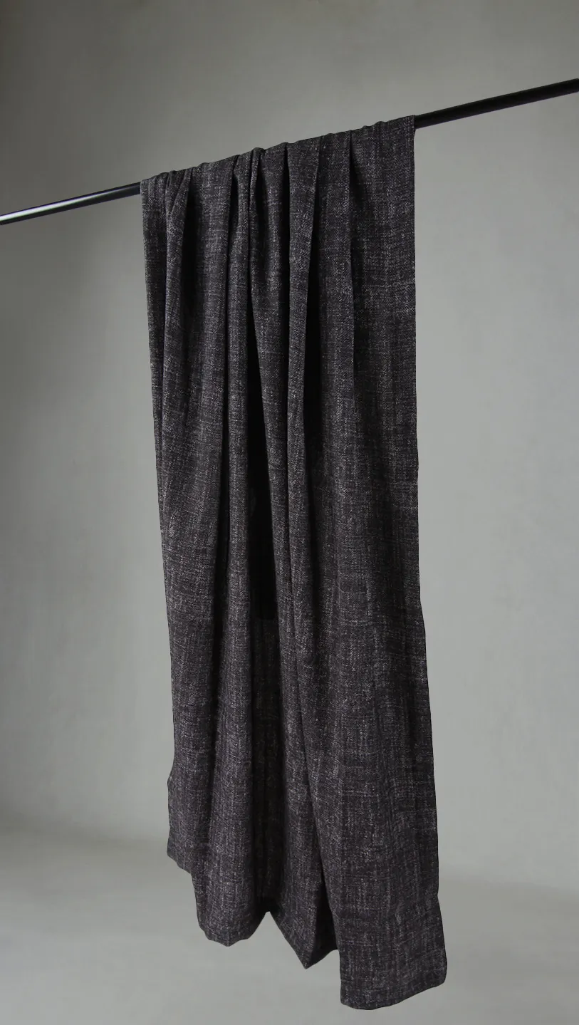 Tende - Tende di lino Alecia (grigio scuro)