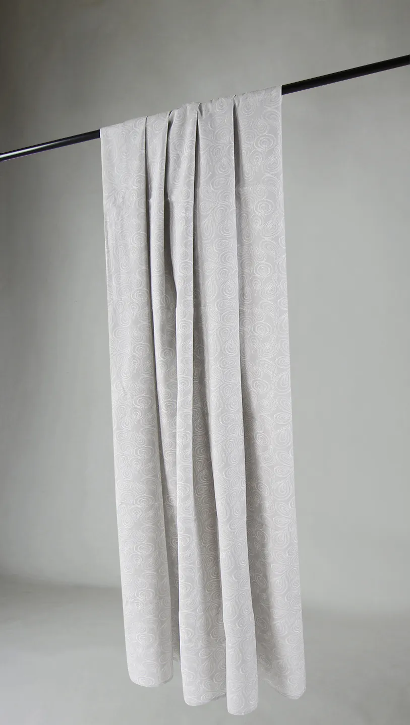 Tende - Cortina di cotone Merja (grigio)
