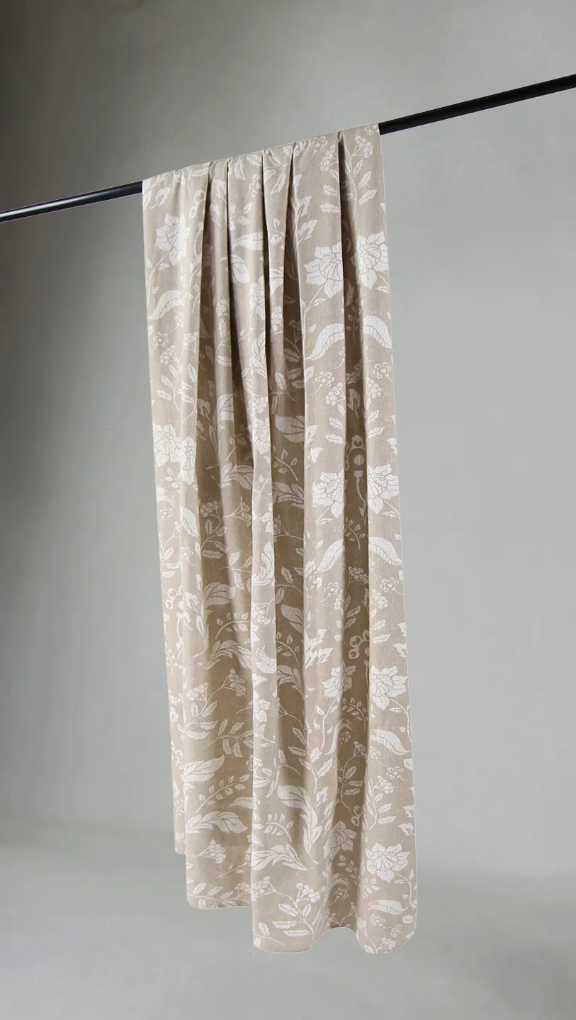 Tende - Cortina di cotone Onni (beige)