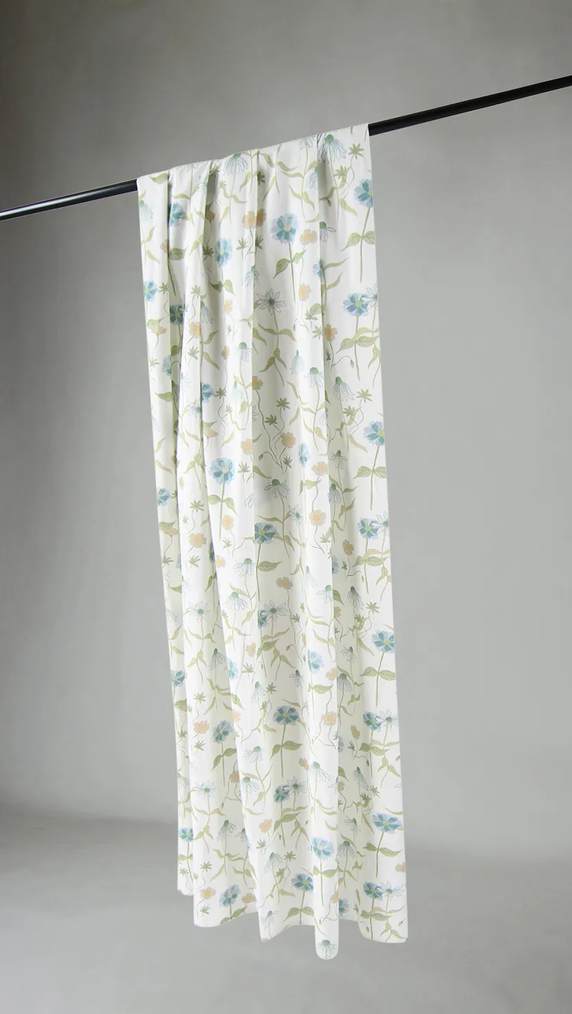 Tende - Cortina di cotone Sweetie (blu)