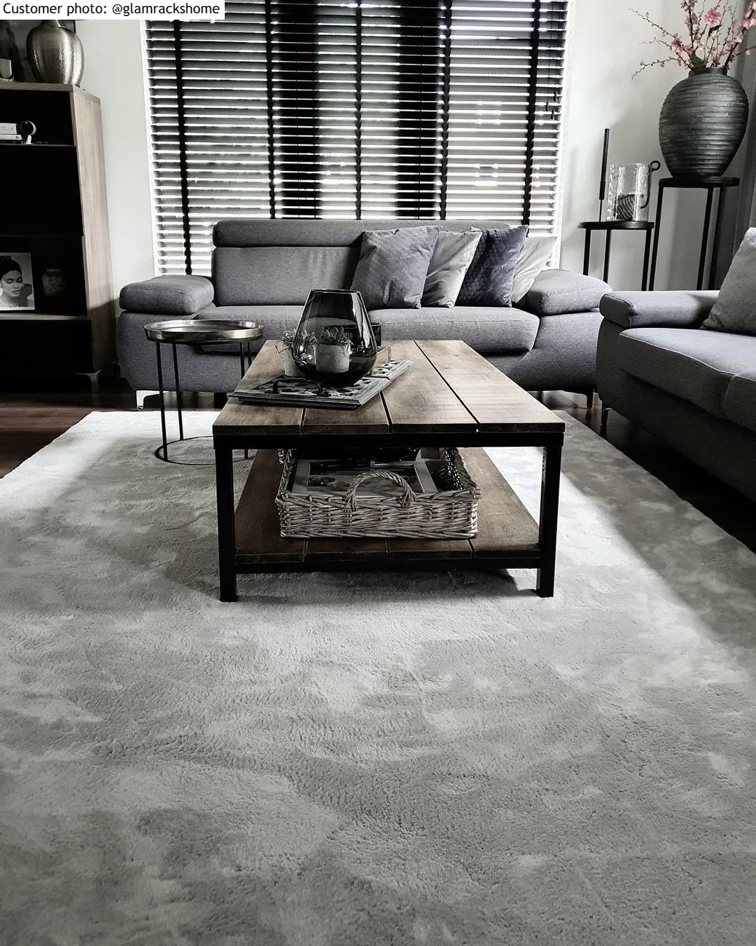 Tappeto A Pelo Lungo - Aranga Super Soft Fur (grigio)