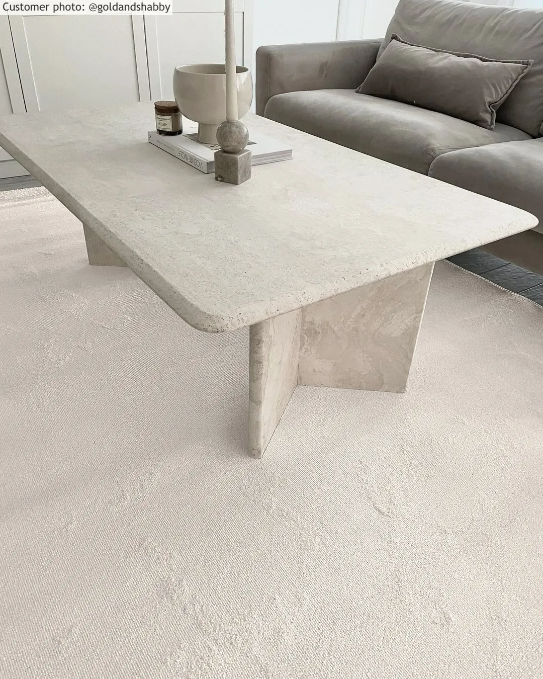 Tappeto Wilton - Sunayama (bianco)