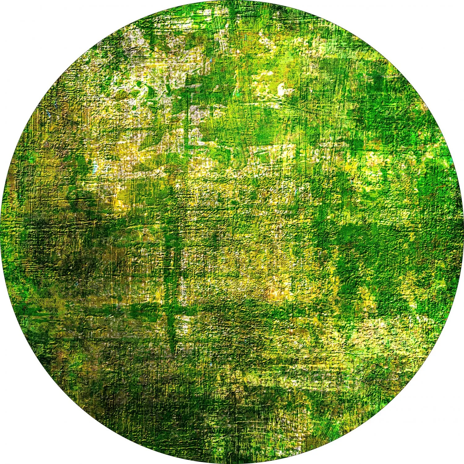 Tappeto rotondo - Padron (verde)