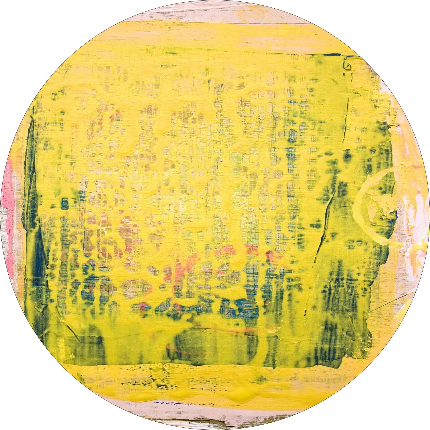 Tappeto rotondo - Lemos (giallo)