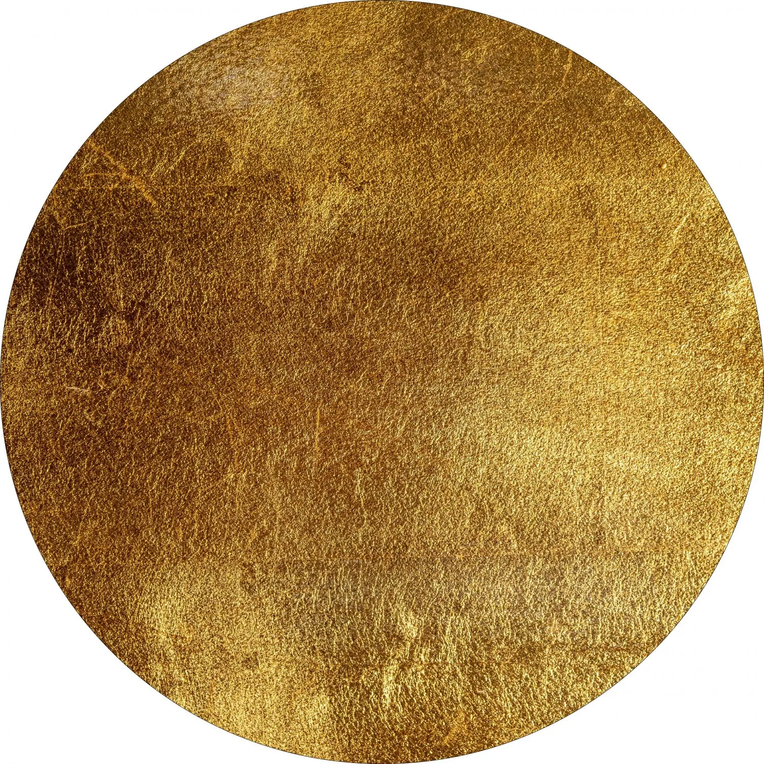 Tappeto rotondo - Malveira (oro)