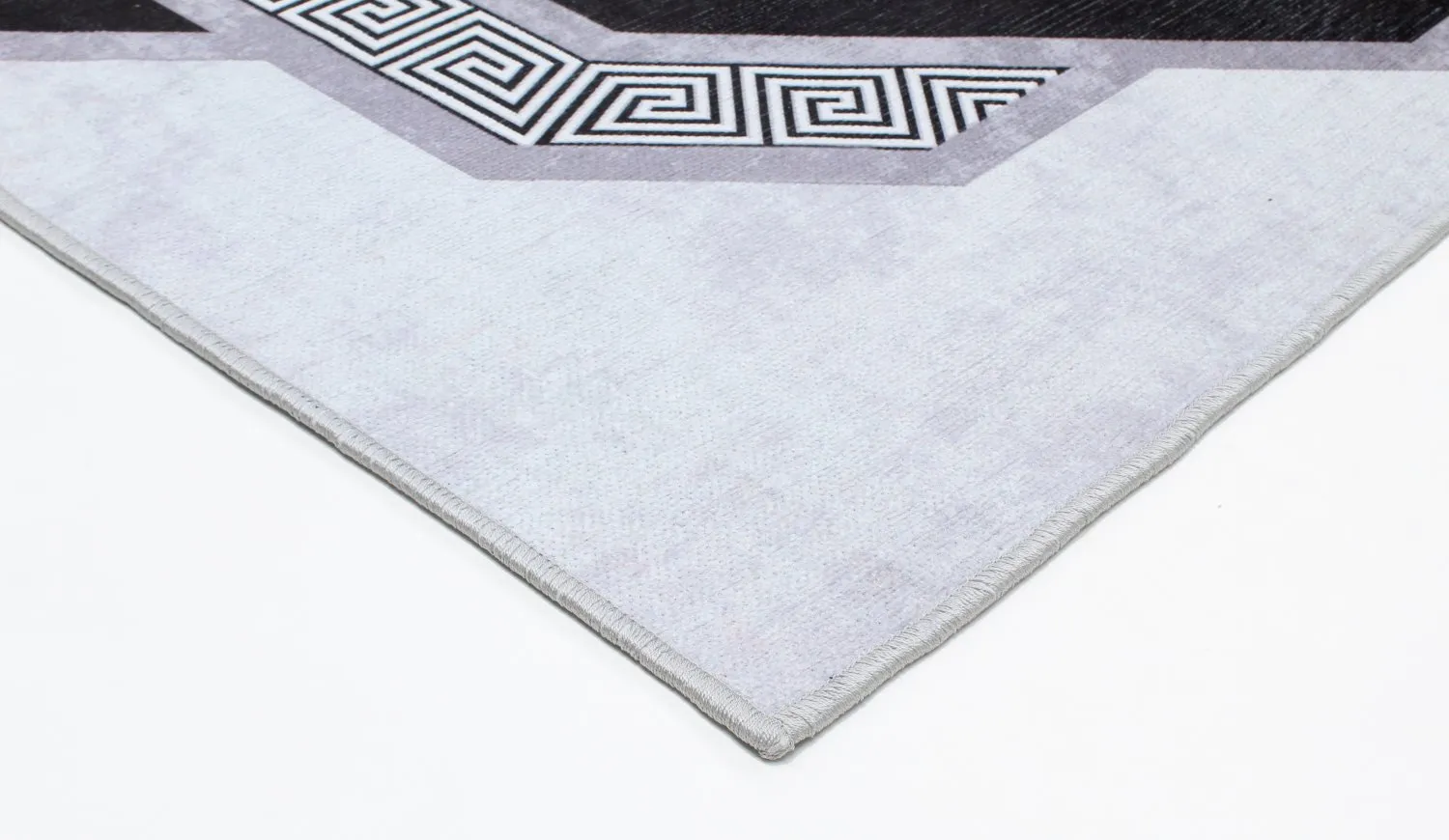 Tappeto Wilton - Olympia (nero/bianco)