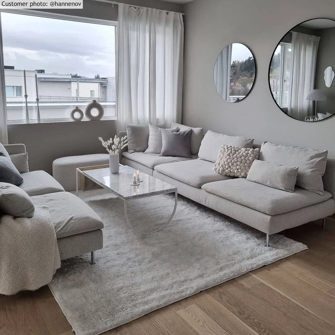Tappeto A Pelo Lungo - Cosy (bianco)