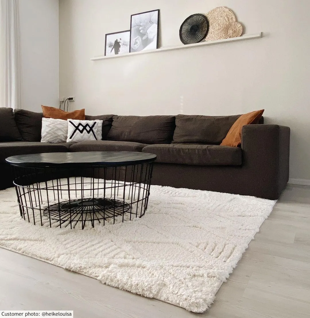 Tappeto A Pelo Lungo - Rostock (offwhite)