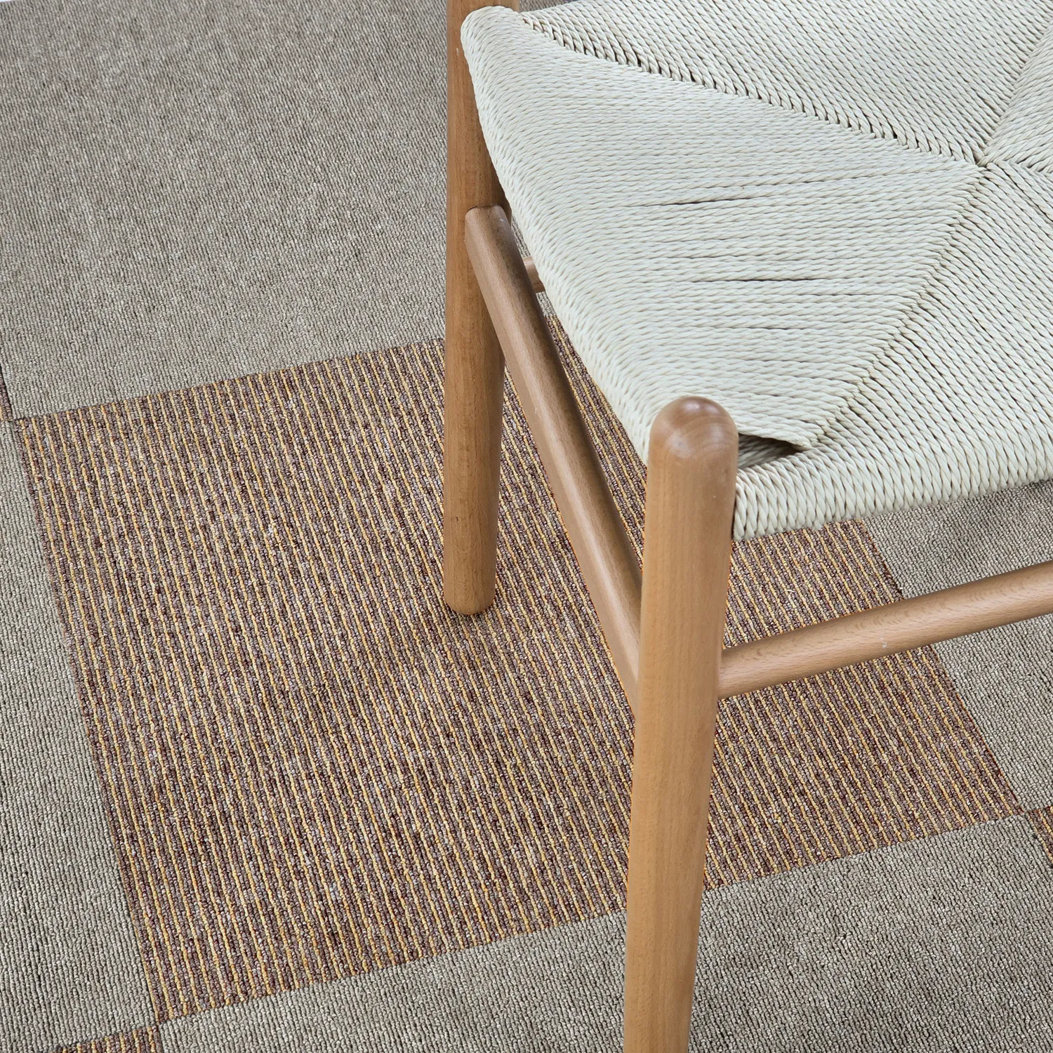 Moquette - Almeria Piastrelle tessili 24 pz. (grigio)