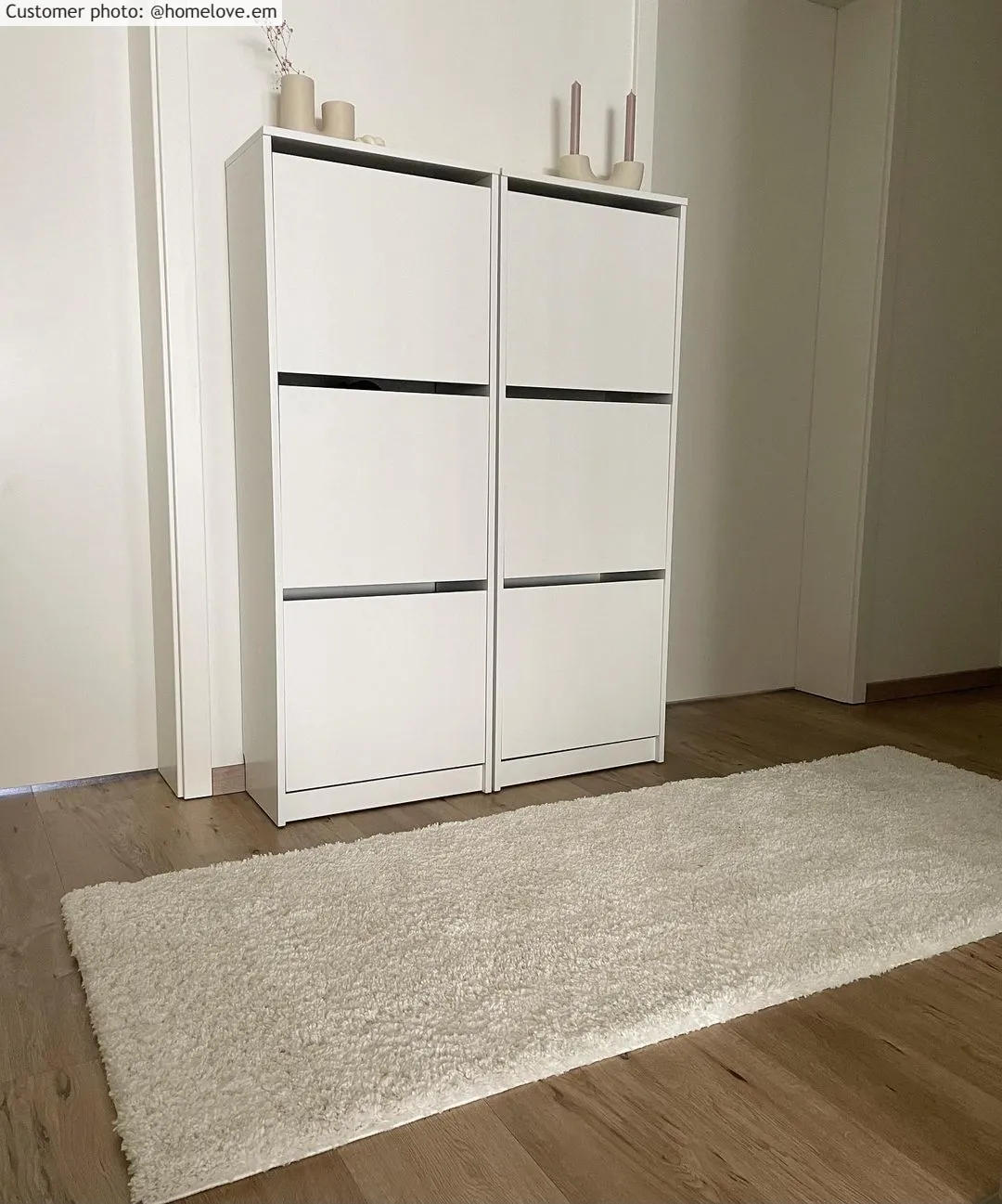 Tappeto A Pelo Lungo - Eve (bianco)
