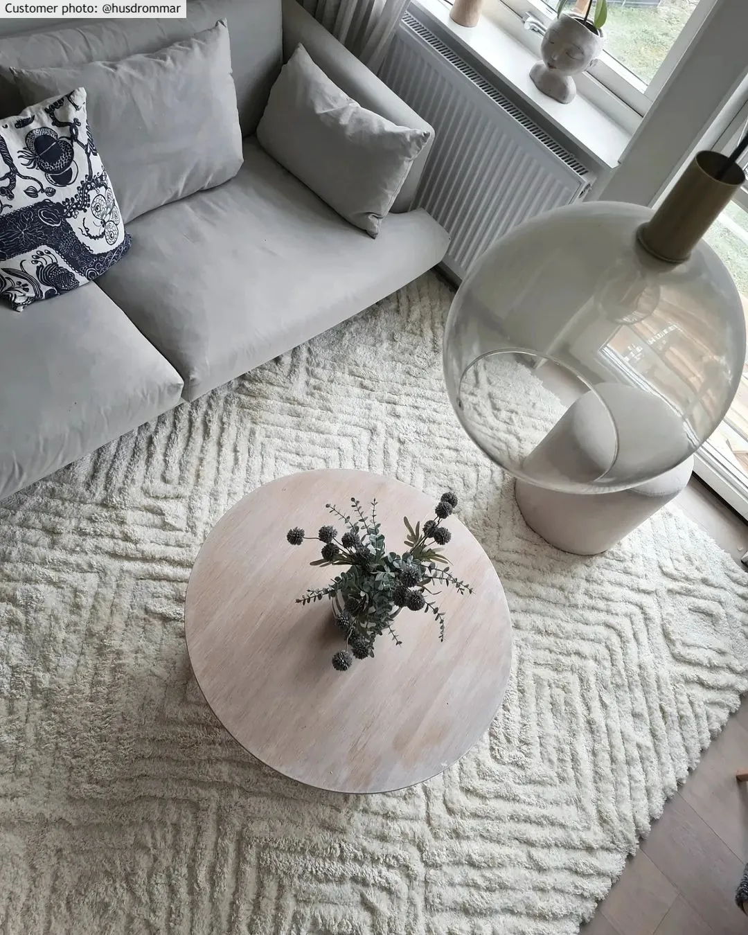 Tappeto A Pelo Lungo - Monti (offwhite)