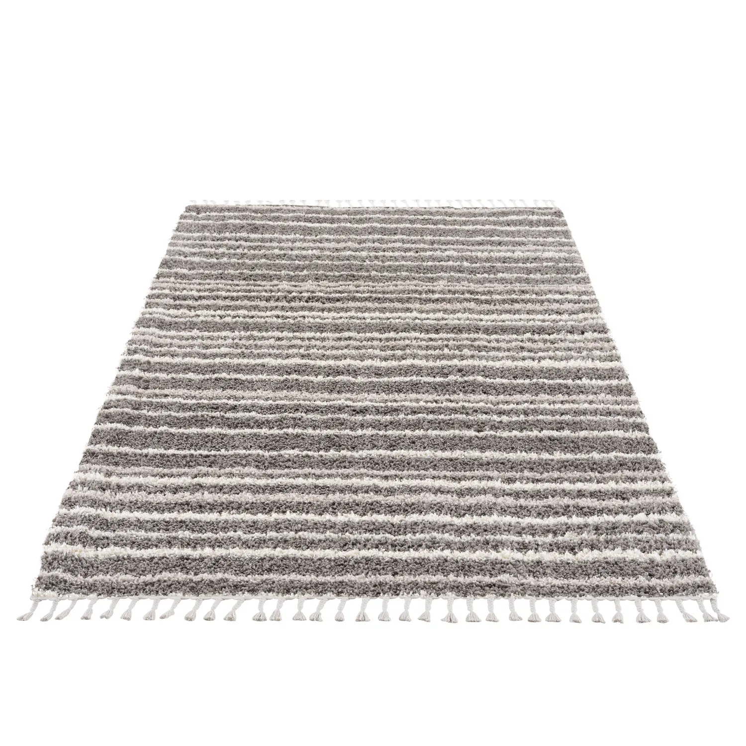 Tappeto A Pelo Lungo - Manabi (grigio)
