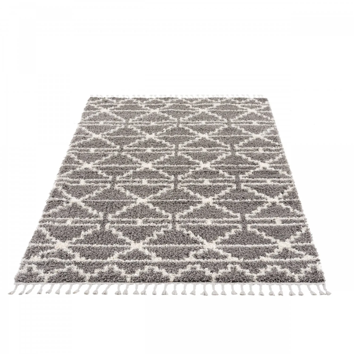 Tappeto A Pelo Lungo - Azuay (grigio)