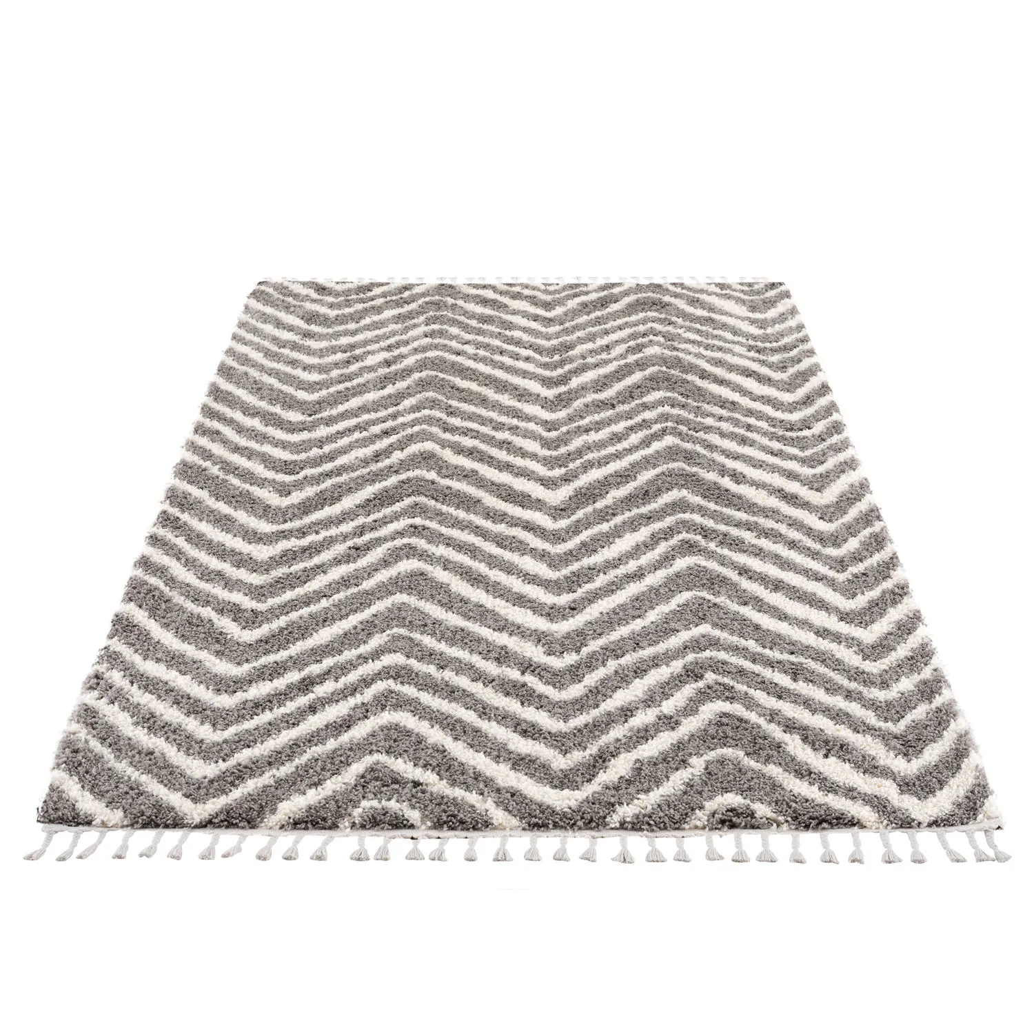 Tappeto A Pelo Lungo - Chimborazo (grigio)