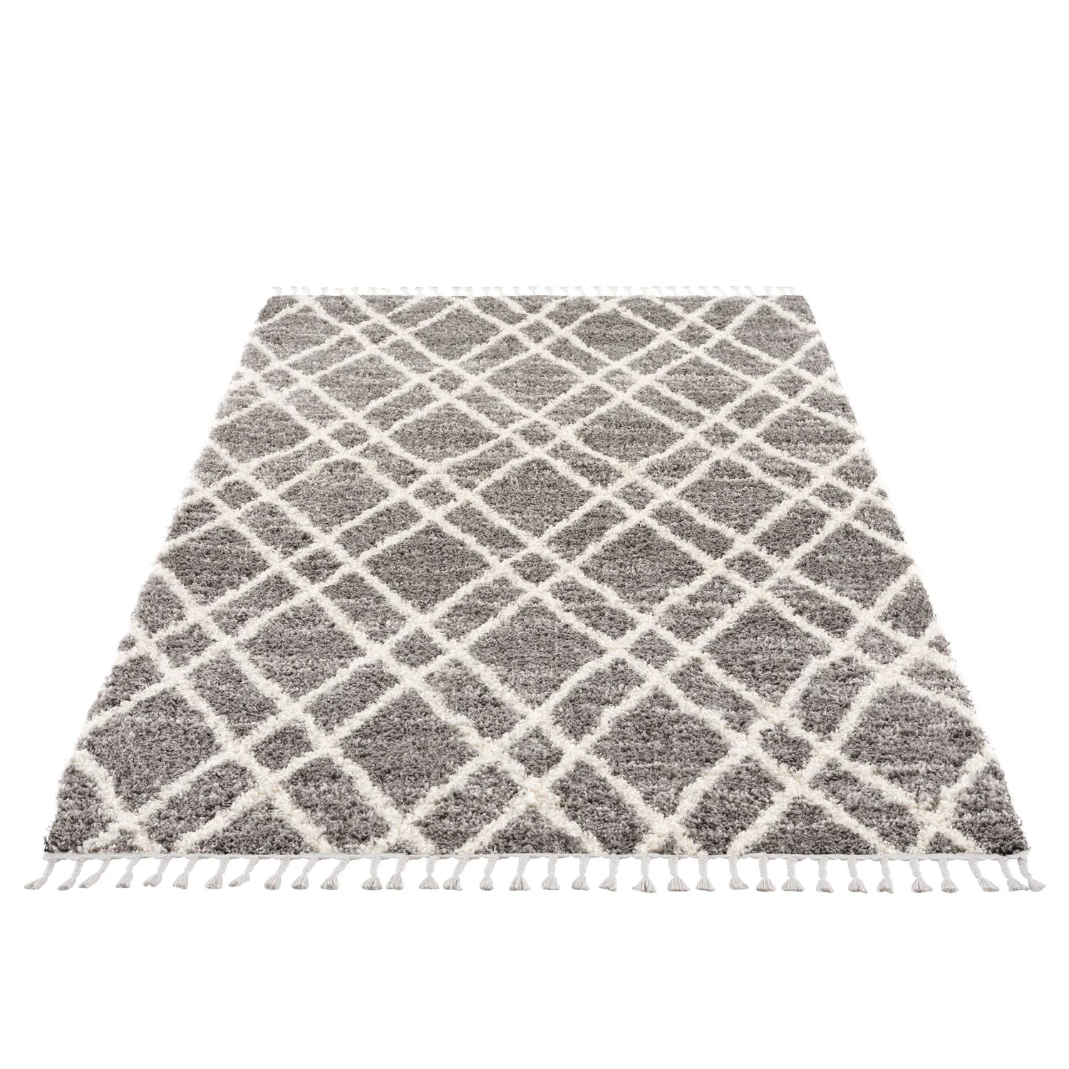 Tappeto A Pelo Lungo - Cotopaxi (grigio)
