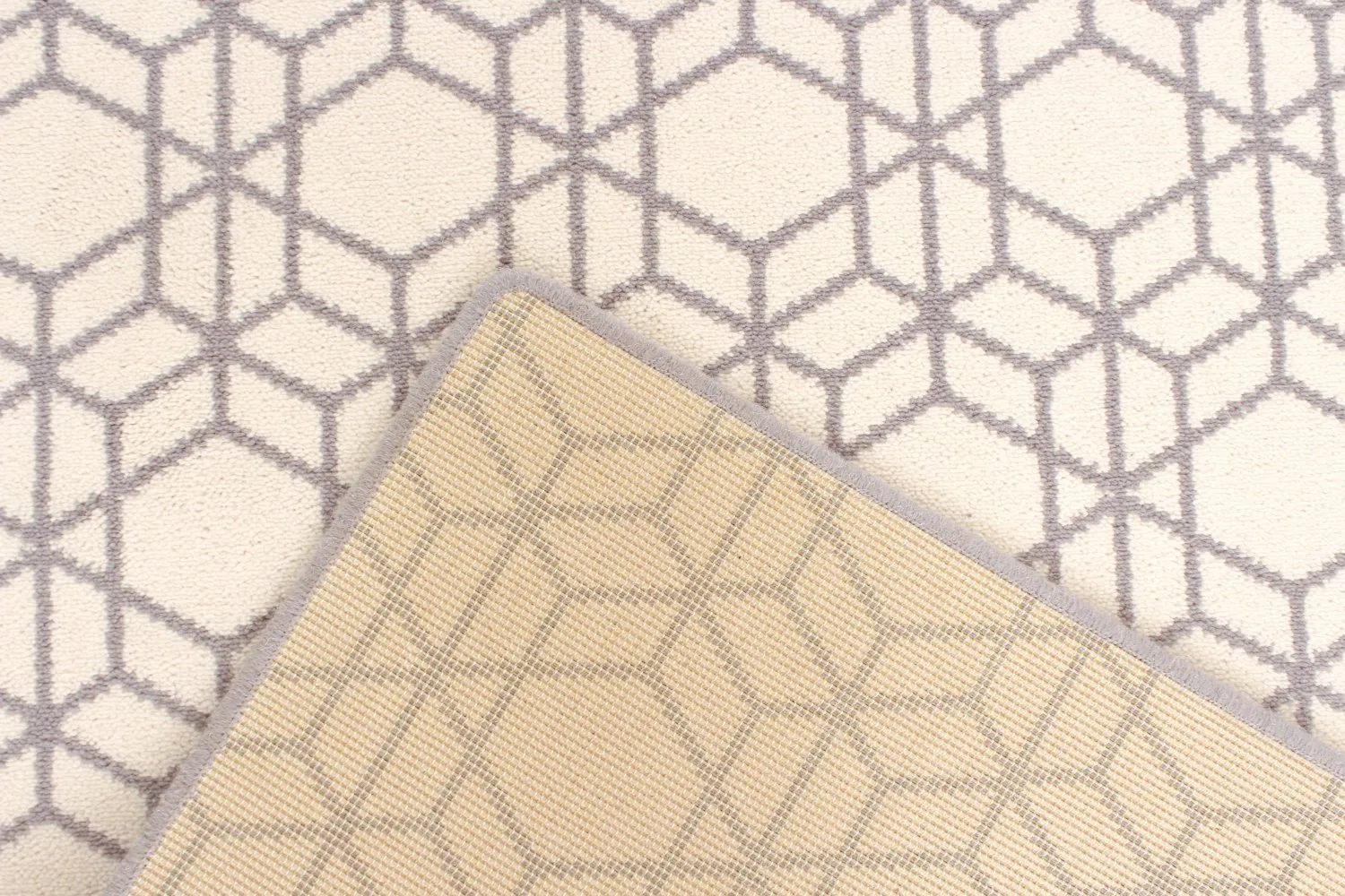 Tappeto In Lana - Emprint (bianco)