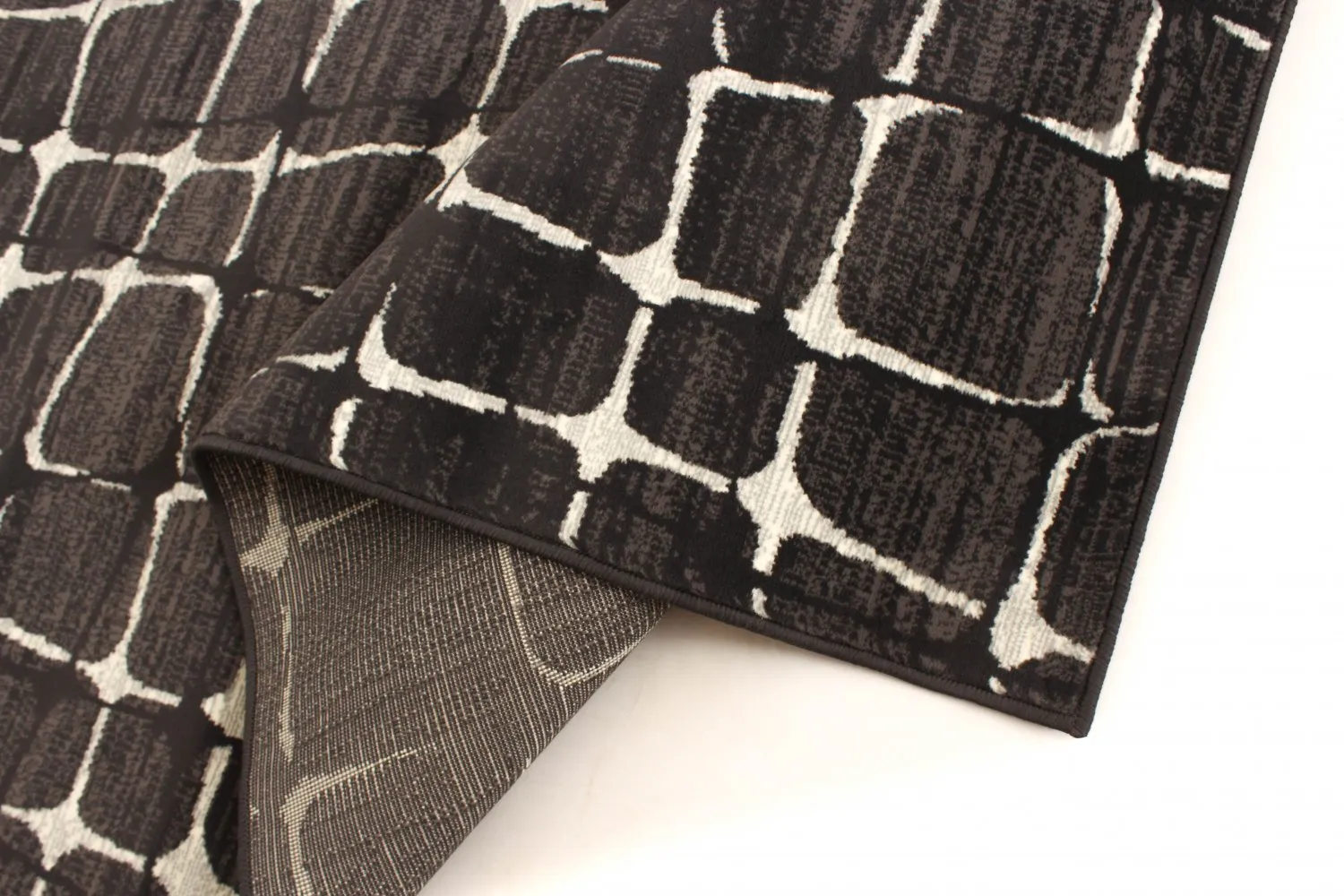 Tappeto Wilton - Florence Cross (nero)