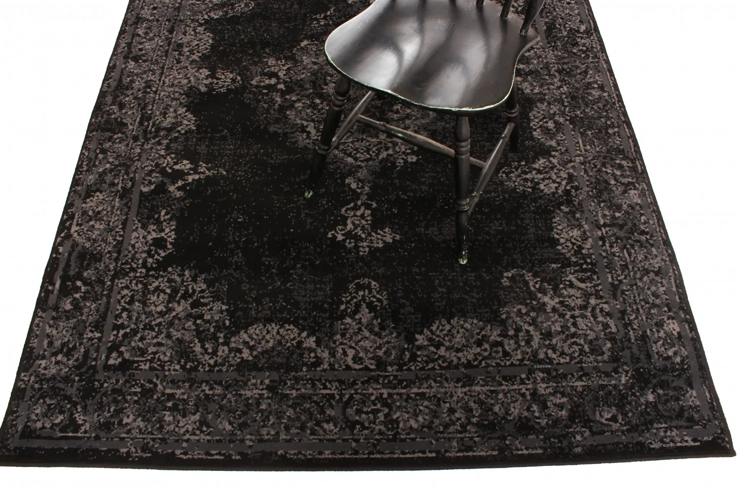 Tappeto Wilton - Peking (nero)