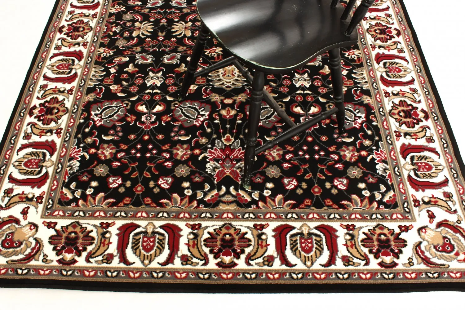 Tappeto Wilton - Peking Imperial (nero)