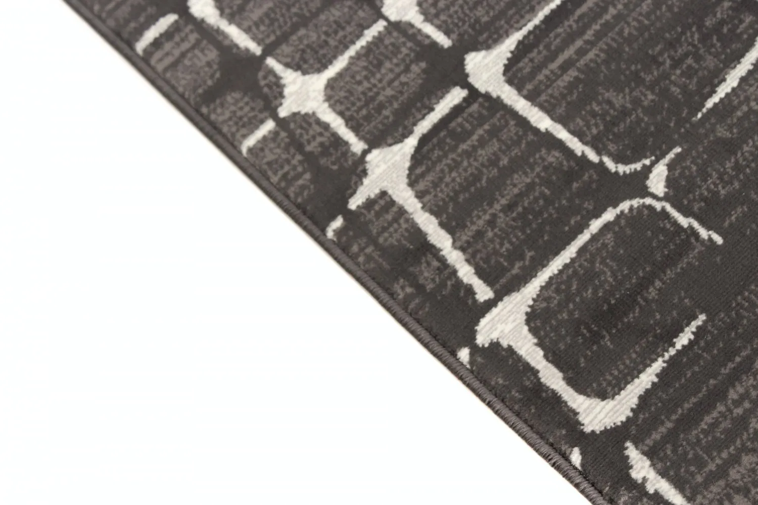 Tappeto Wilton - Florence Cross (grigio)