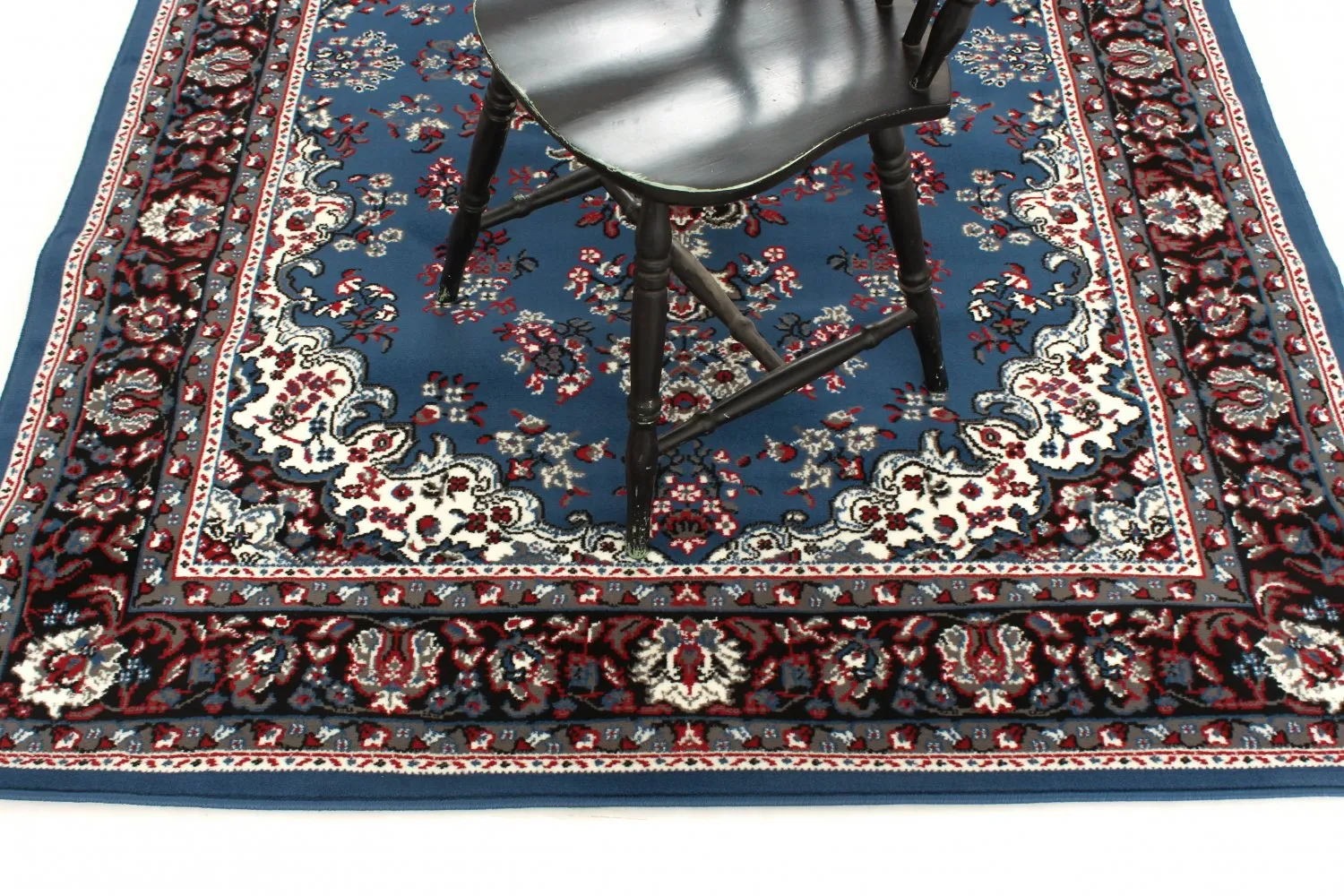 Tappeto Wilton - Peking (blu)