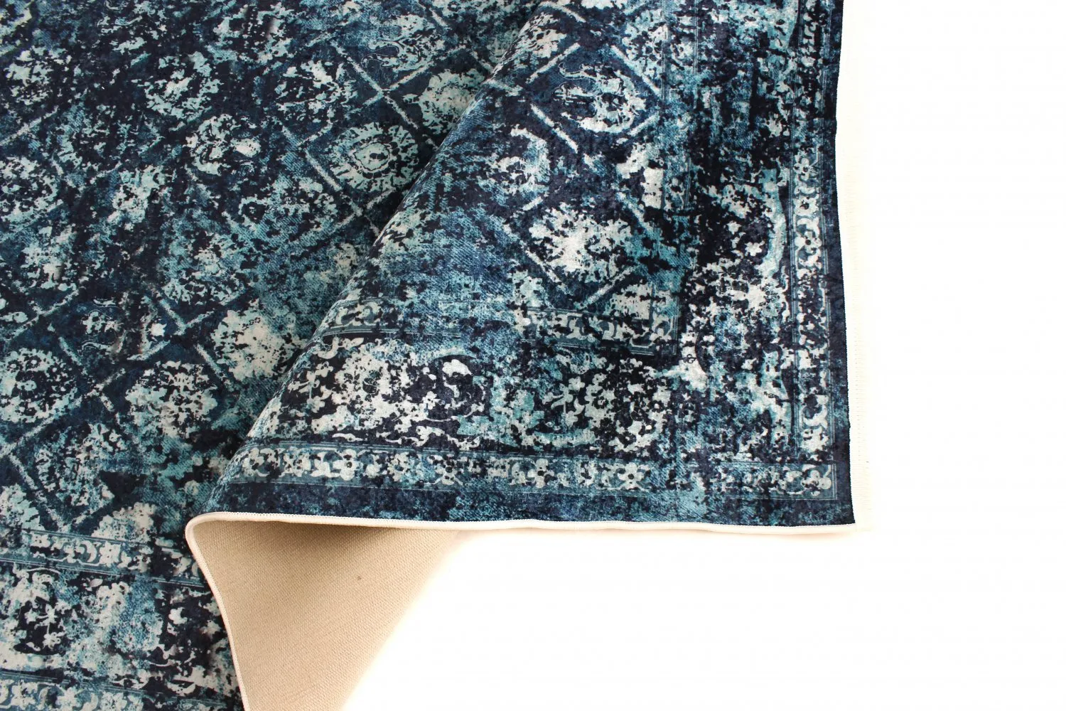 Tappeto Wilton - Douz (blu)