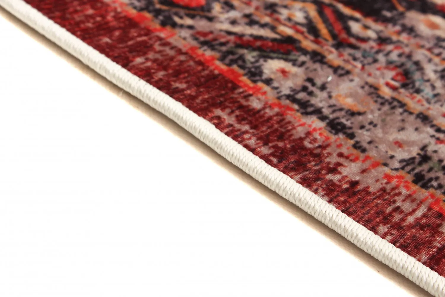 Tappeto Wilton - Soussi (rosso/multi)