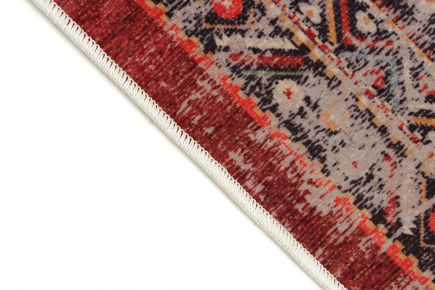 Tappeto Wilton - Soussi (rosso/multi)