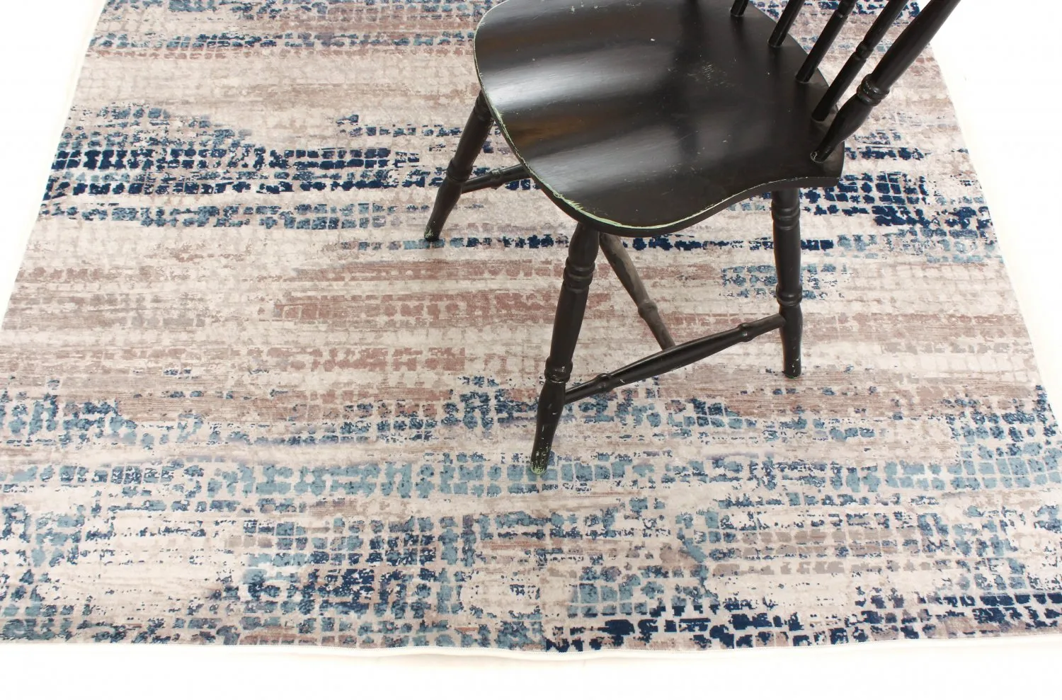 Tappeto Wilton - Yafran (blu)