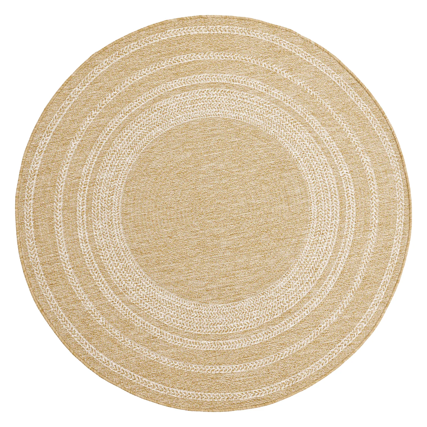 Tappeto rotondo - Indoor/Outdoor Angus (natura)