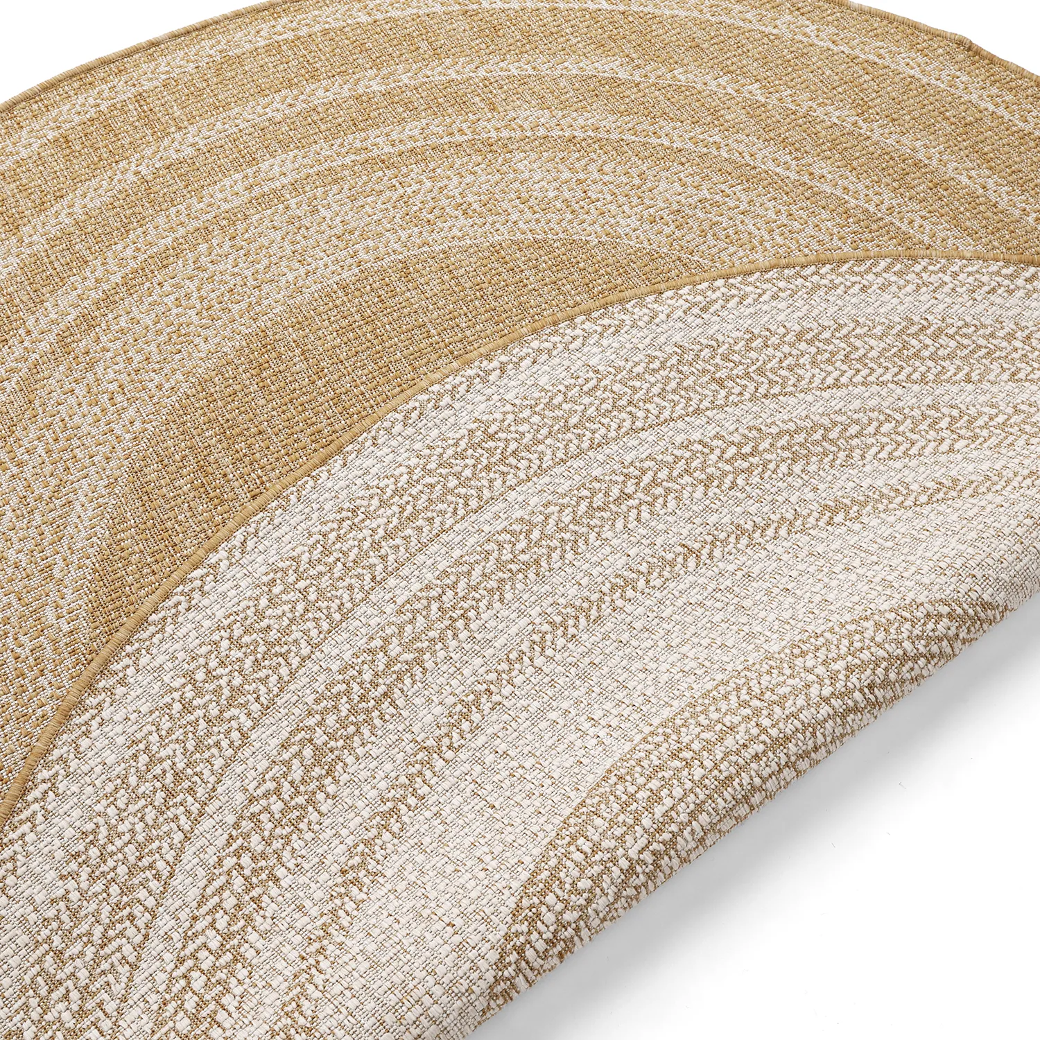 Tappeto rotondo - Indoor/Outdoor Angus (natura)