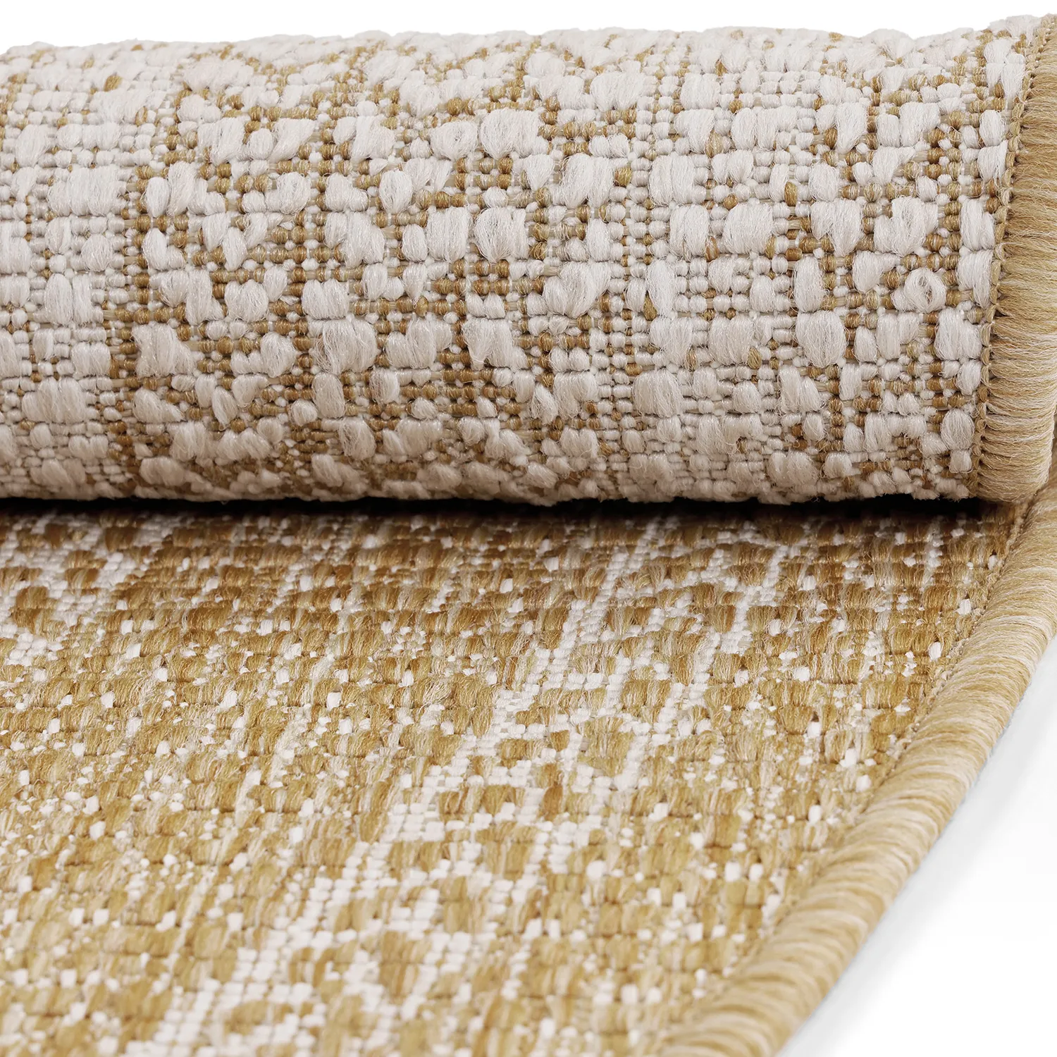 Tappeto rotondo - Indoor/Outdoor Angus (natura)
