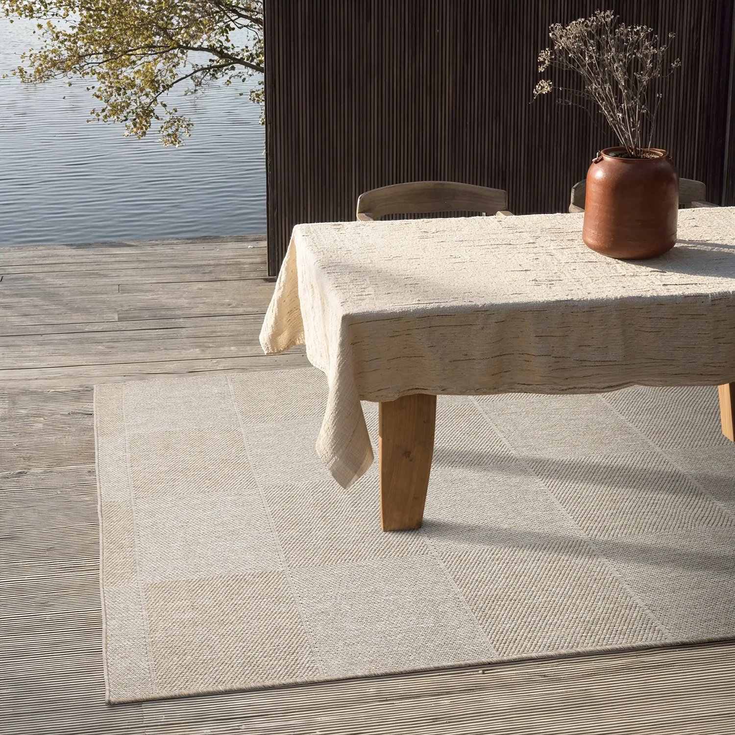 Tappeti per Interni/Esterni - utomhusmatta - Ava (beige)