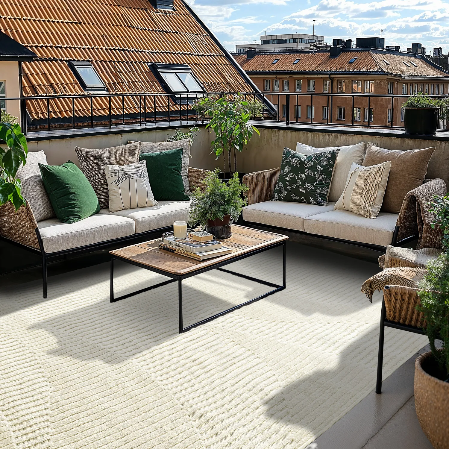 Shaggy Indoor/Outdoor - Halifax (crema)