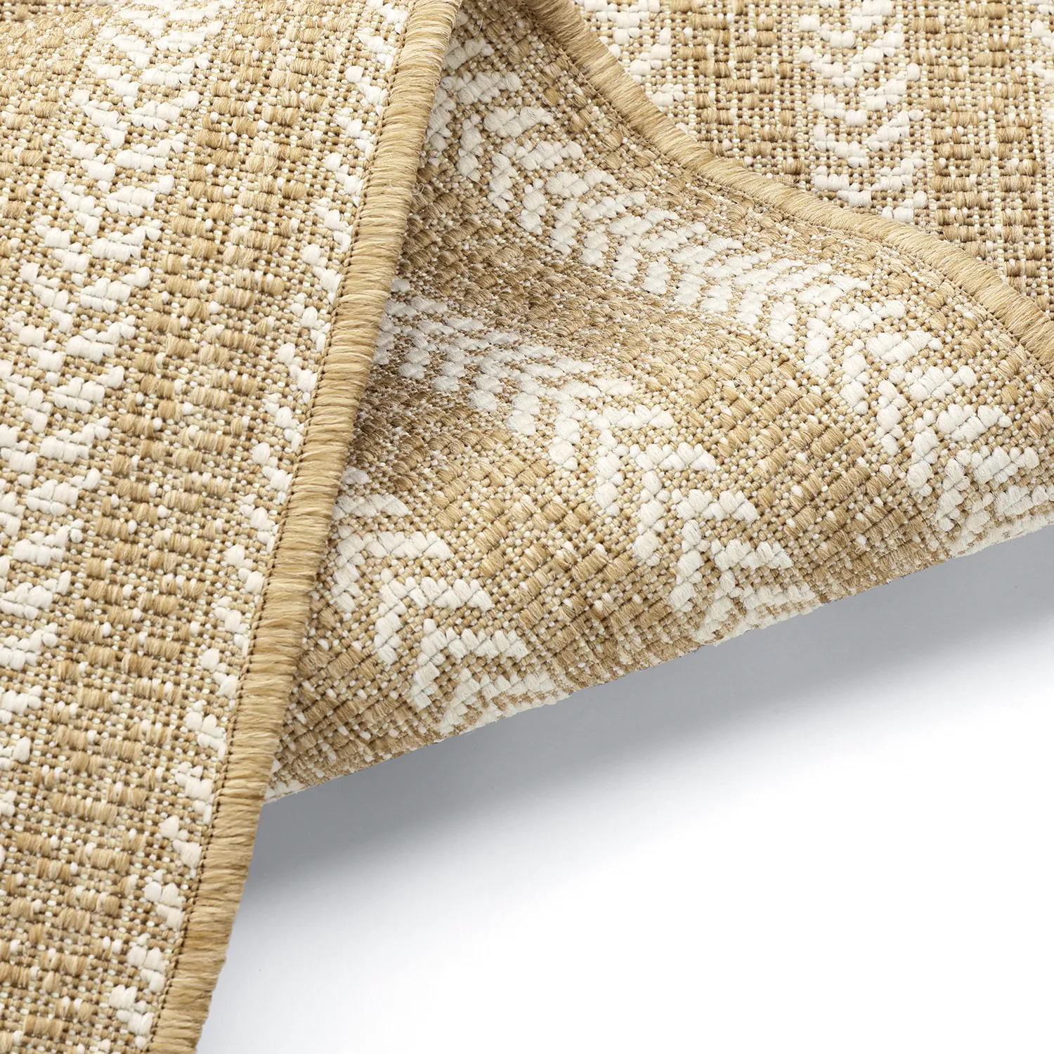 Tappeto ovale - Indoor/outdoor Leander (natura)