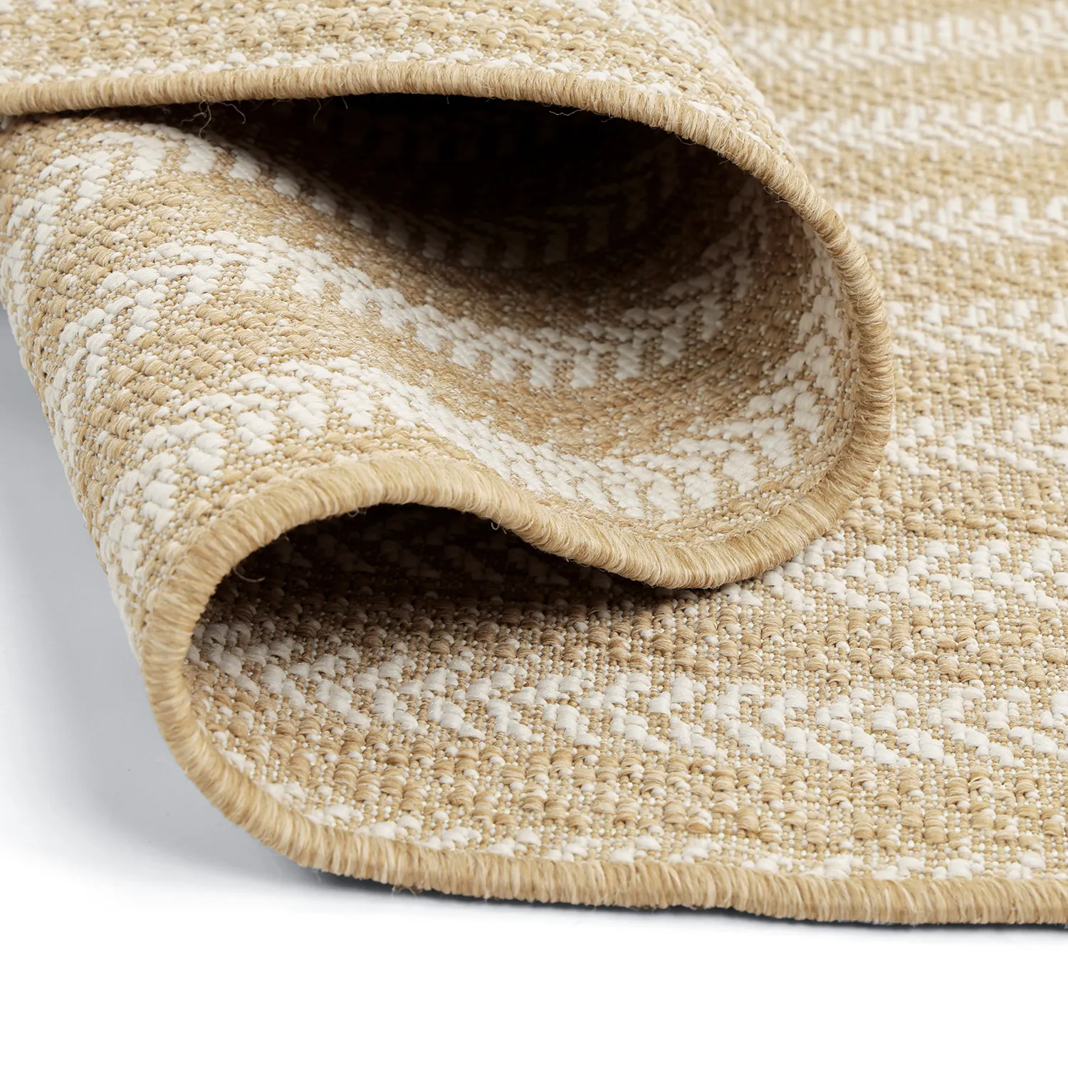 Tappeto ovale - Indoor/outdoor Leander (natura)