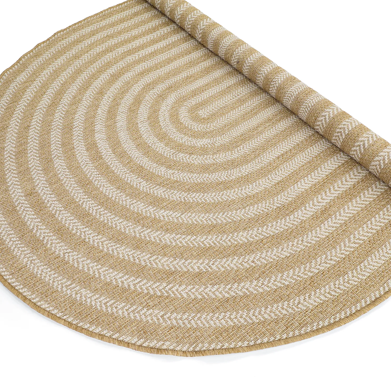 Tappeto ovale - Indoor/outdoor Leander (natura)