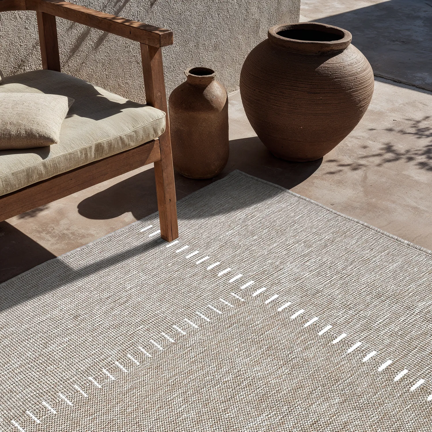 Tappeti per Interni/Esterni - utomhusmatta - Rhea (beige)